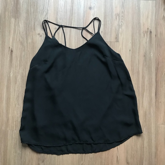 Very J Tops - Very J Sleeveless black tank top